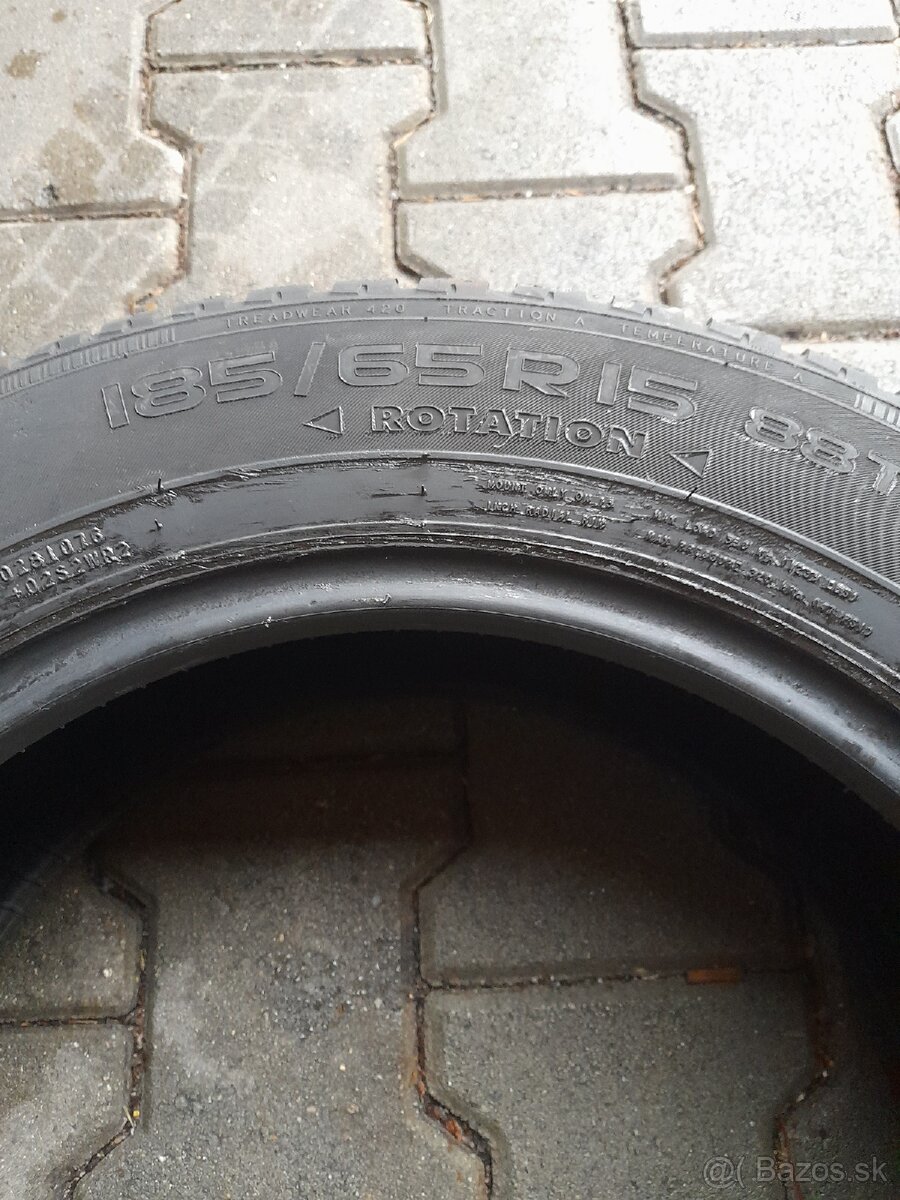 185/65 r15 zimné pneumatiky - 5