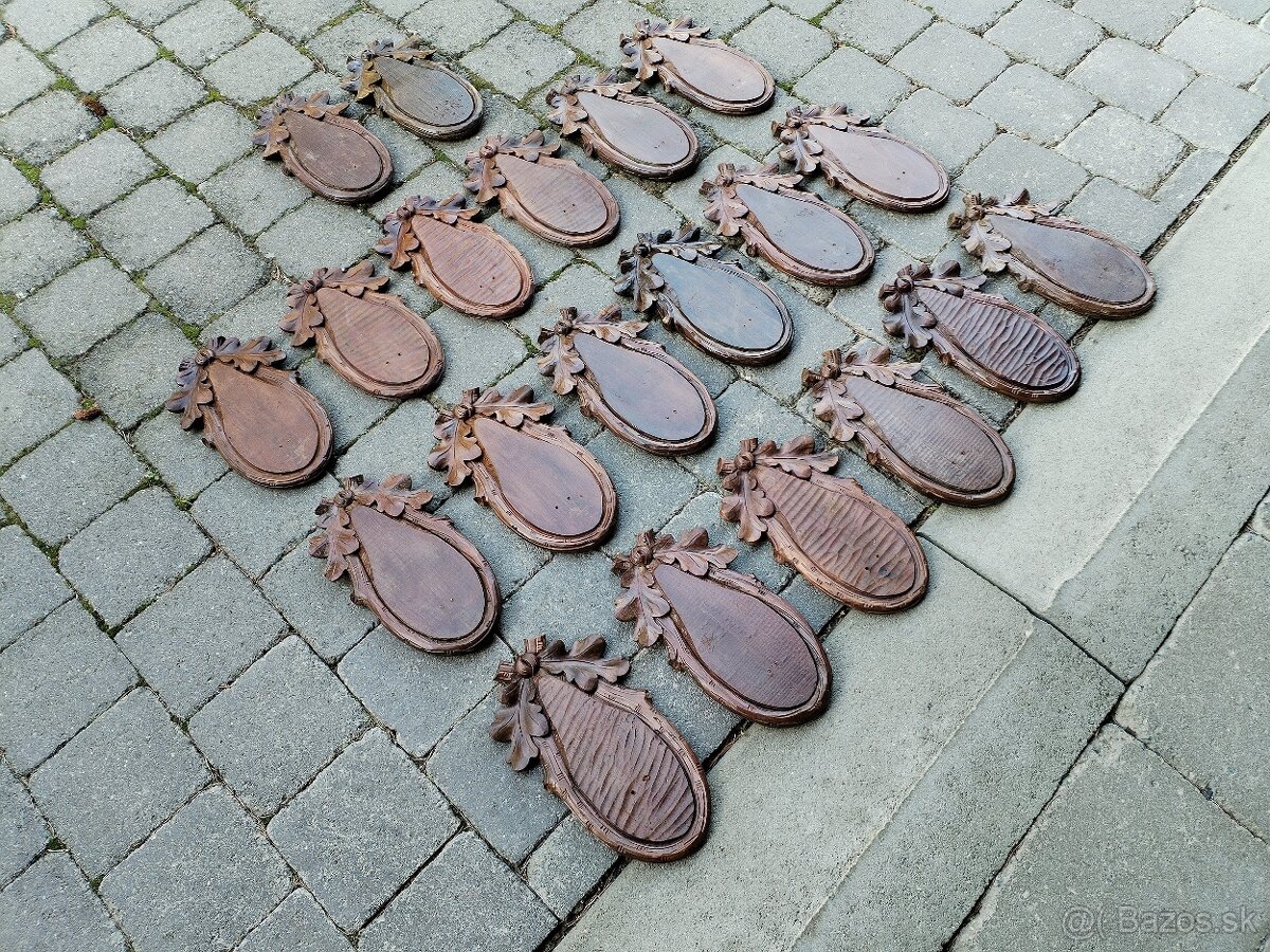 Podložky pod trofeje srncov - 5