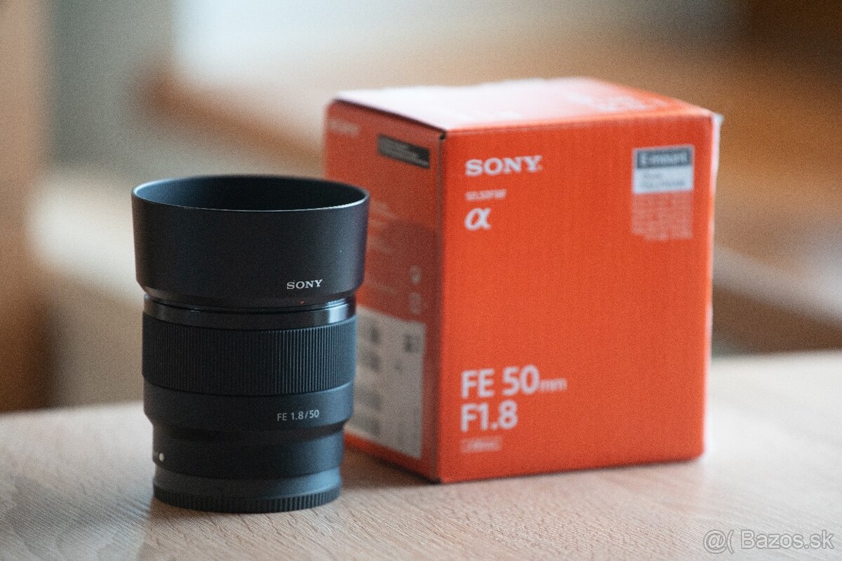 Predám objektív Sony FE 50mm f/1.8 - 5