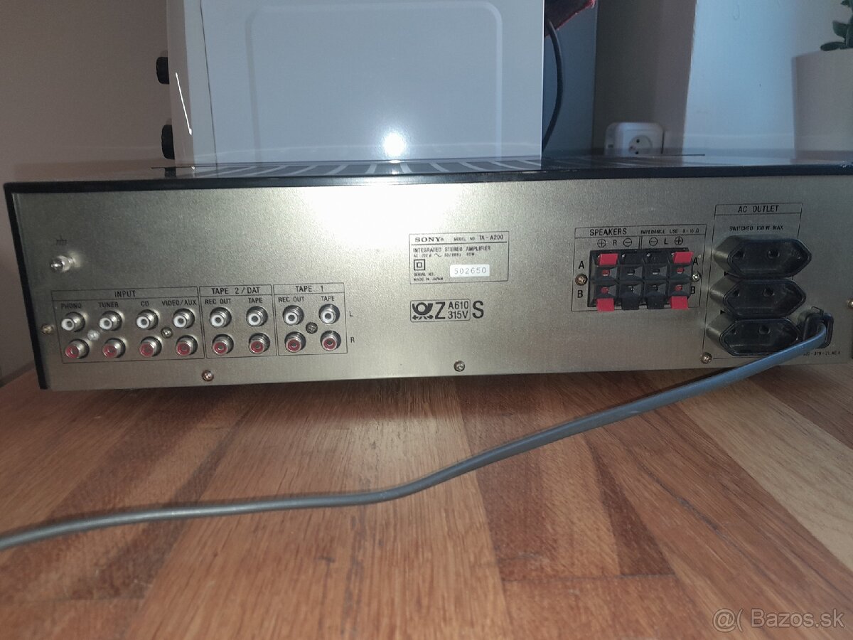 Predám Sony TA-A200 zosilňovač - 5