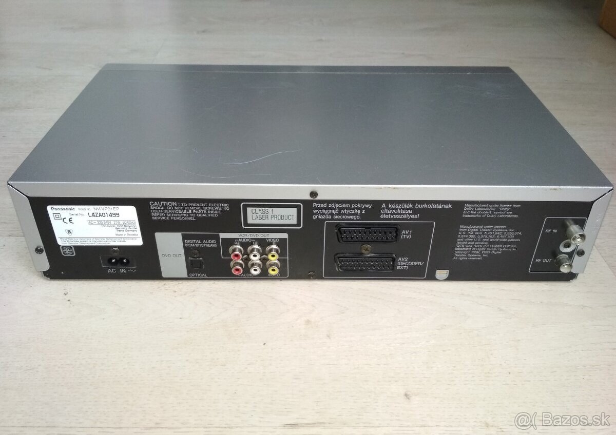 Videorekordér Panasonic NV-VP31, Hi-Fi, SQPB - 5