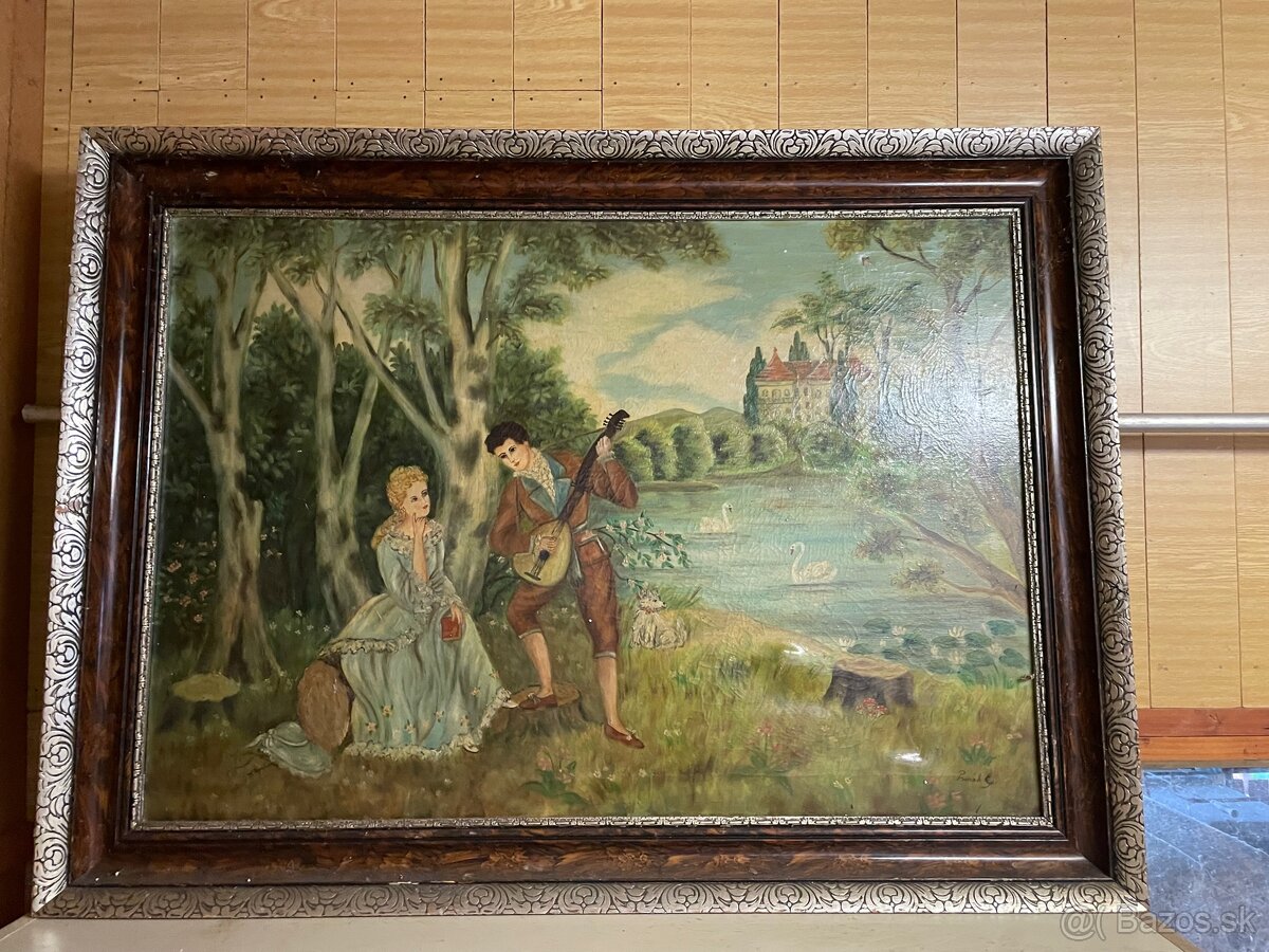 Starožitné obrazy a rámy - 5