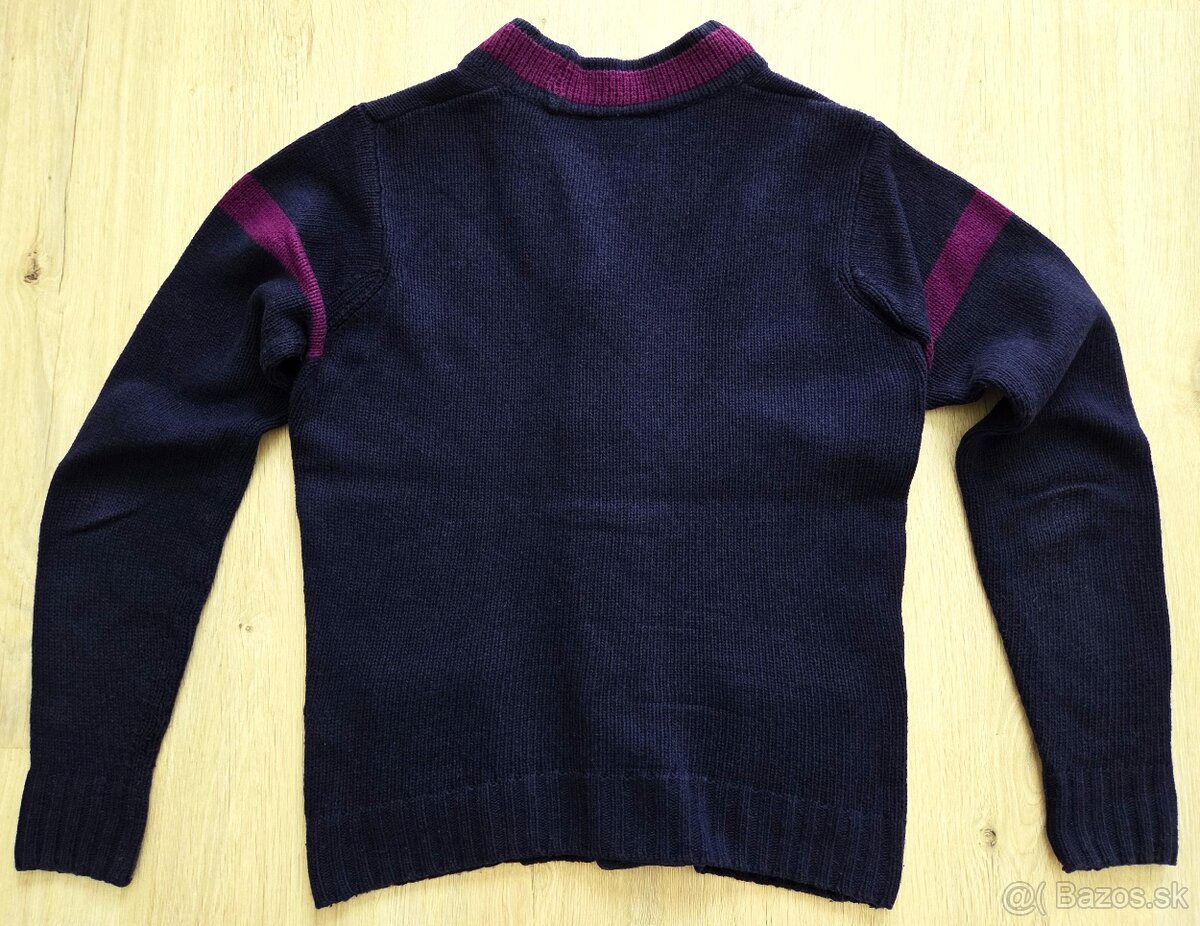 Lacoste - Pánsky kardigán (modrý) - 5