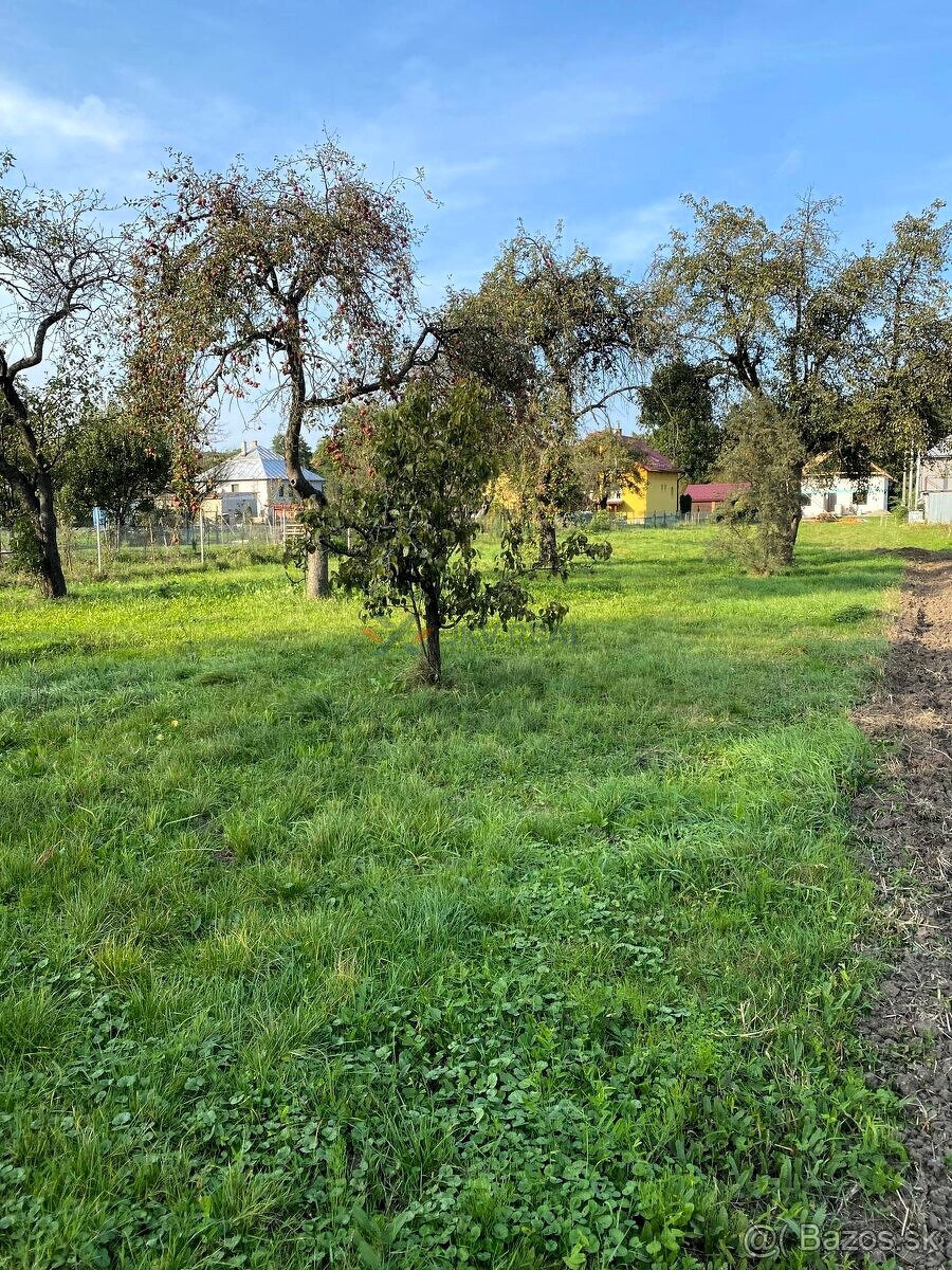 Na predaj stavebný pozemok o výmere 2171 m² s ovocným sadom - 5