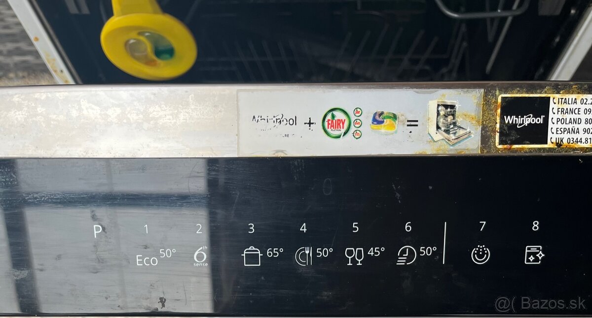 Umývačka riadu Whirlpool biela - 5