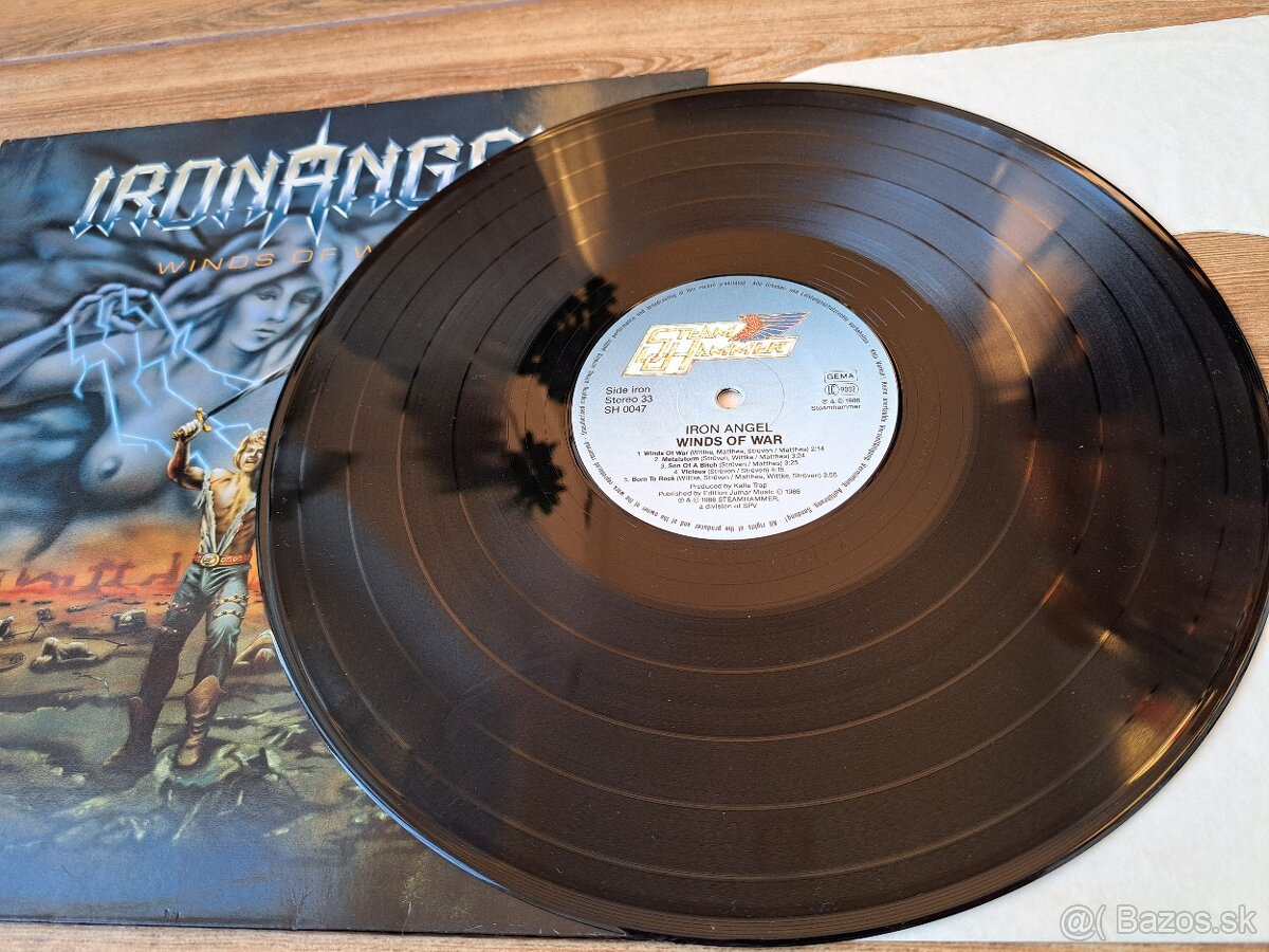 Lp IRON ANGEL - Winds of War - 5