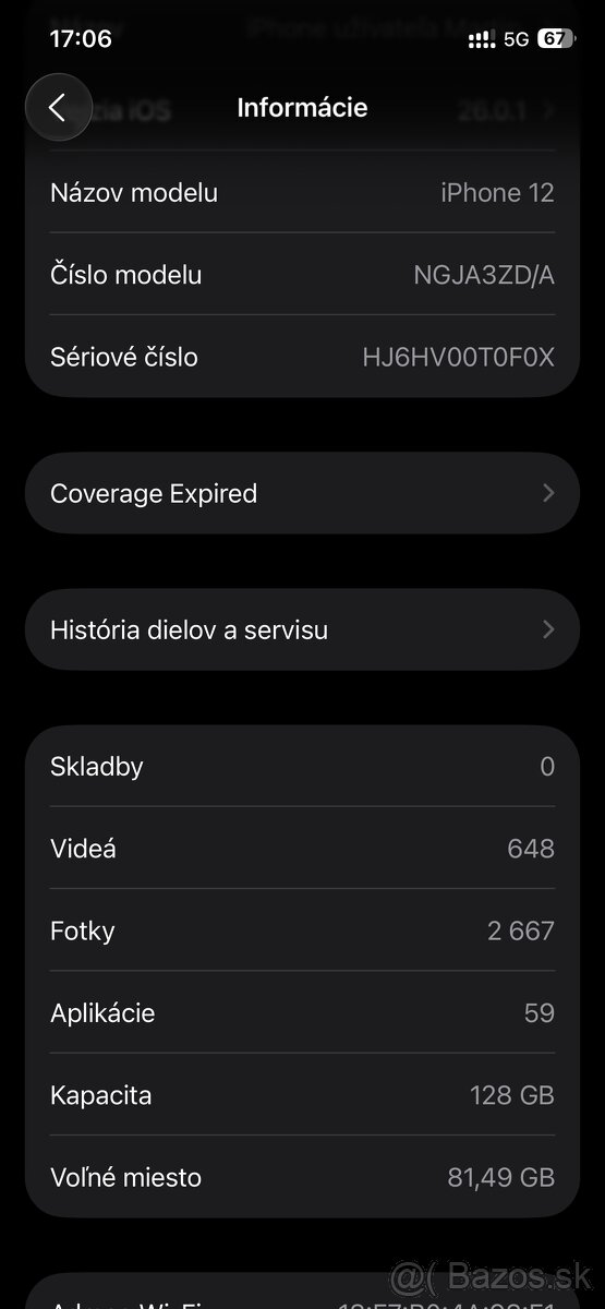 iPhone 12black. 128GB - 5