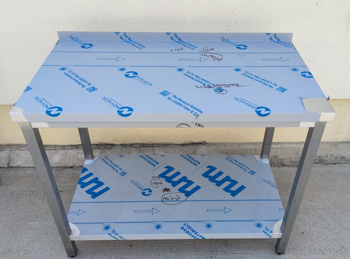 Nerezový nábytok, kuchynské stoly, pracovné gastro stoly - 5