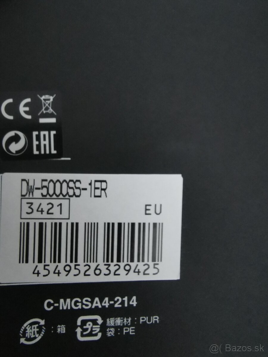 Hodinky Casio G-Shock DW-5000SS-1ER - 5