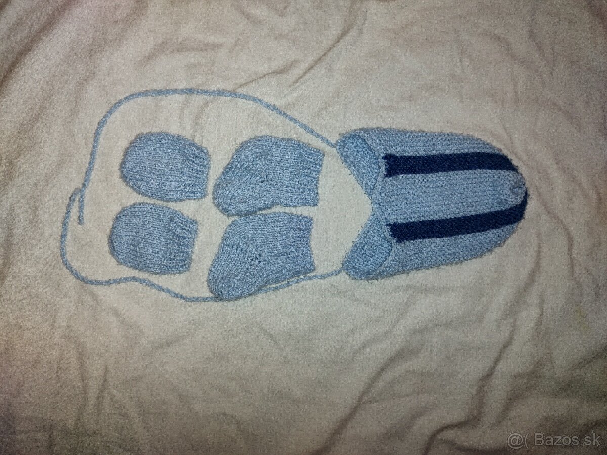 Teplý pletený set - 5