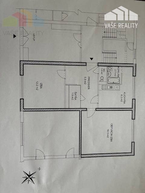 Predám 2 izbový byt s Garážou Trenčianske Teplice - 5