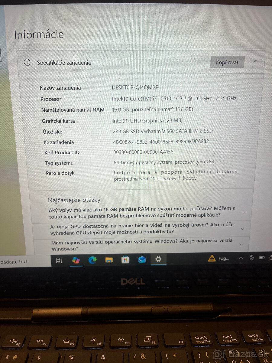 Dell Inspiron 7391 - 5