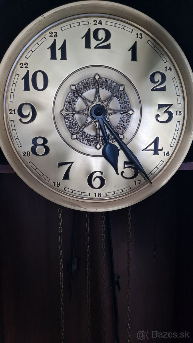 podlahové hodiny GERMANIA, top stav - 5