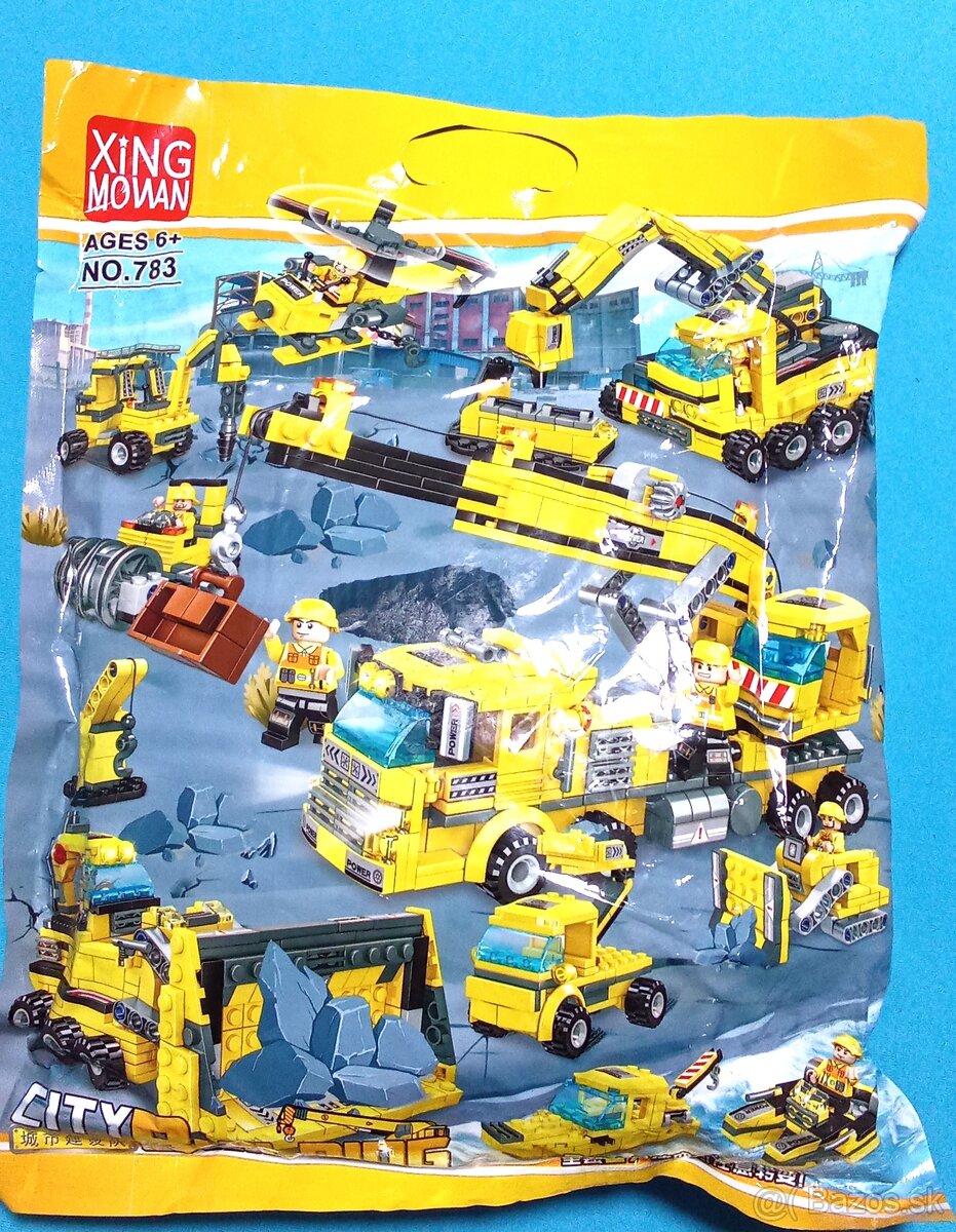 veľká stavebnica stavebné stroje - 5