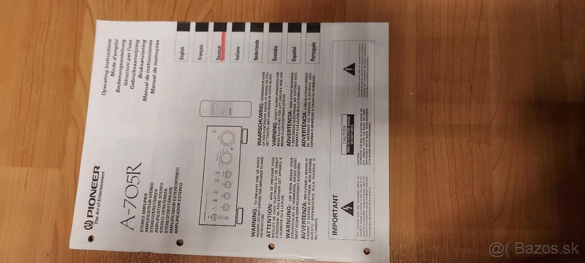 Predám zosilovače Pioneer, Denon, JVC, Philips - 5