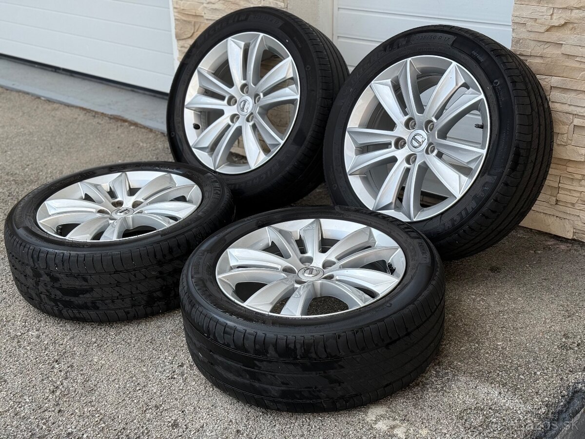 VOLVO ORIGINAL R17 / 225/50 - 5x108 - Elektrony / Disky - 5