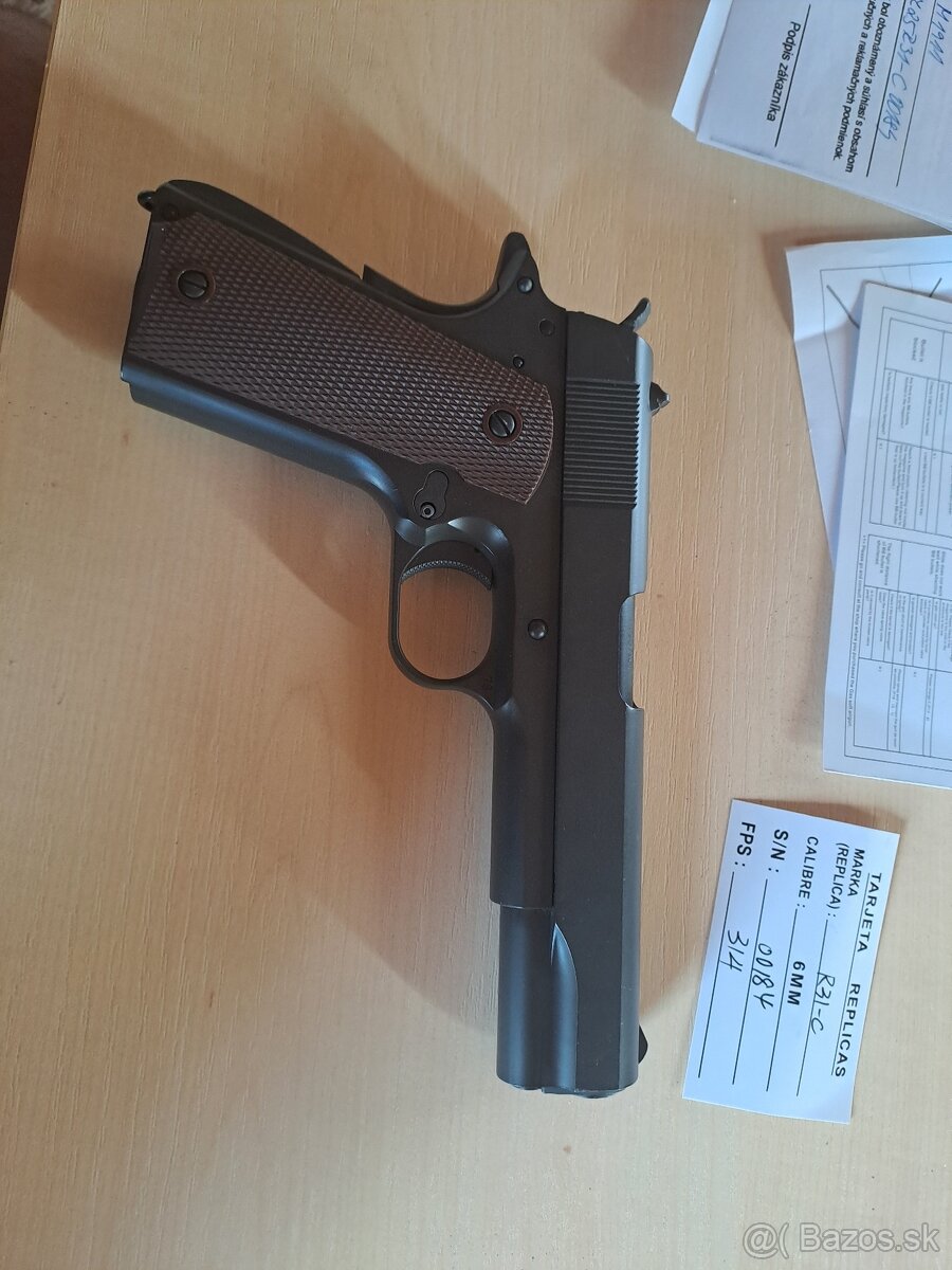 Airsoft pistol plyn zanovna celokovova - 5