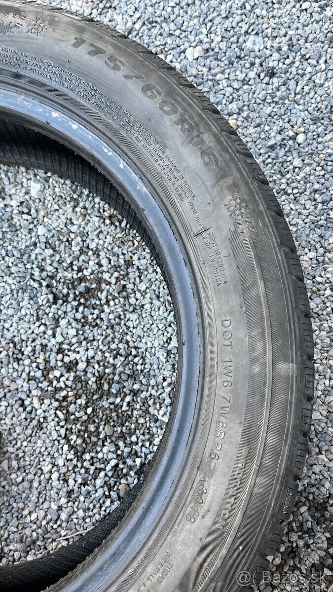 2ks zimné 175/60 r16 - 5