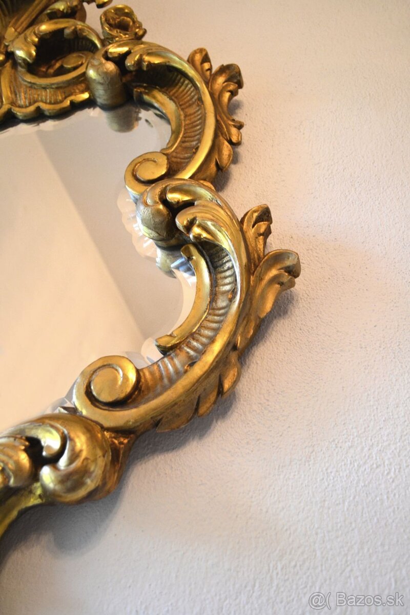 Vyrezávané Florentínske zrkadlo - 5