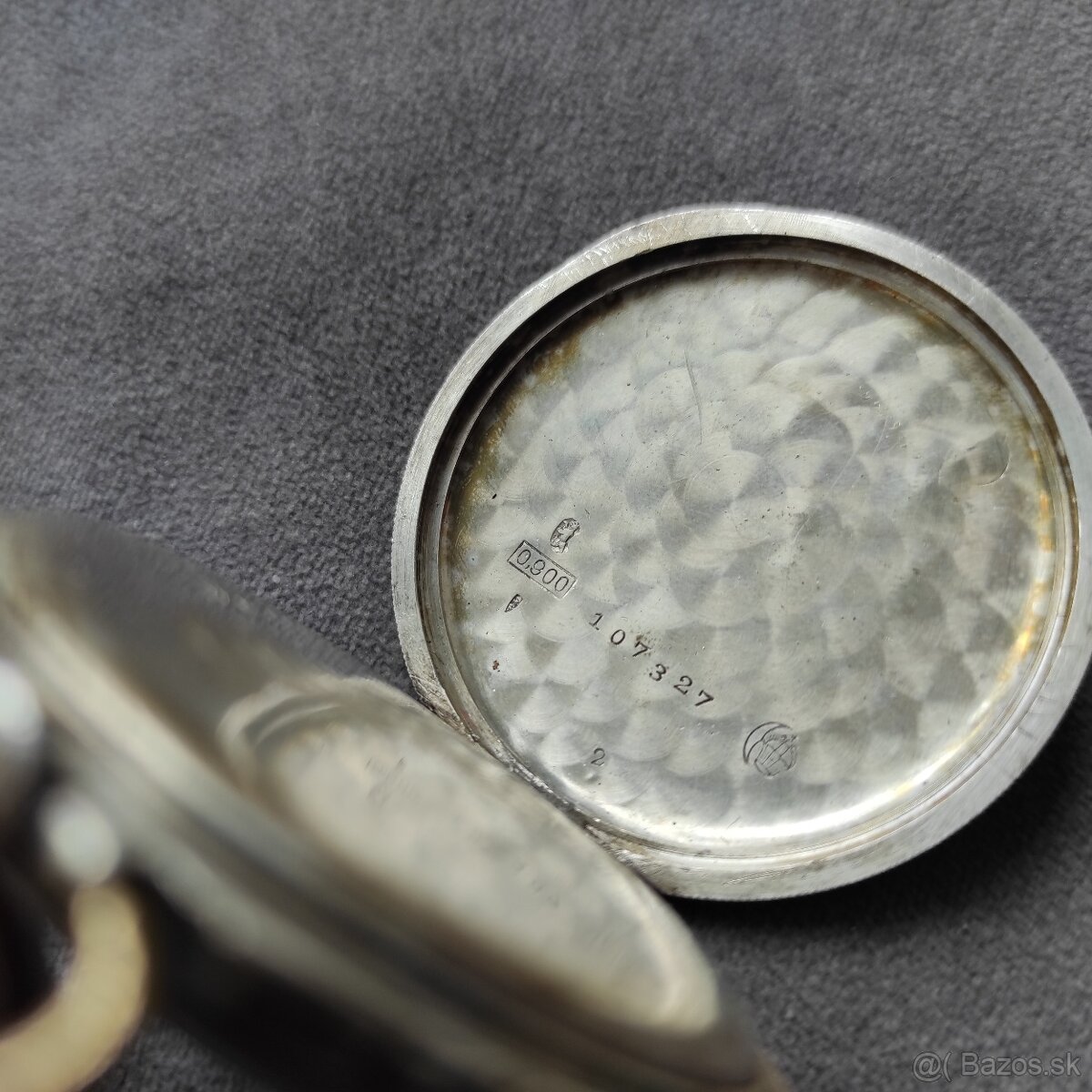 Vreckove hodínky striebro 900 - 5