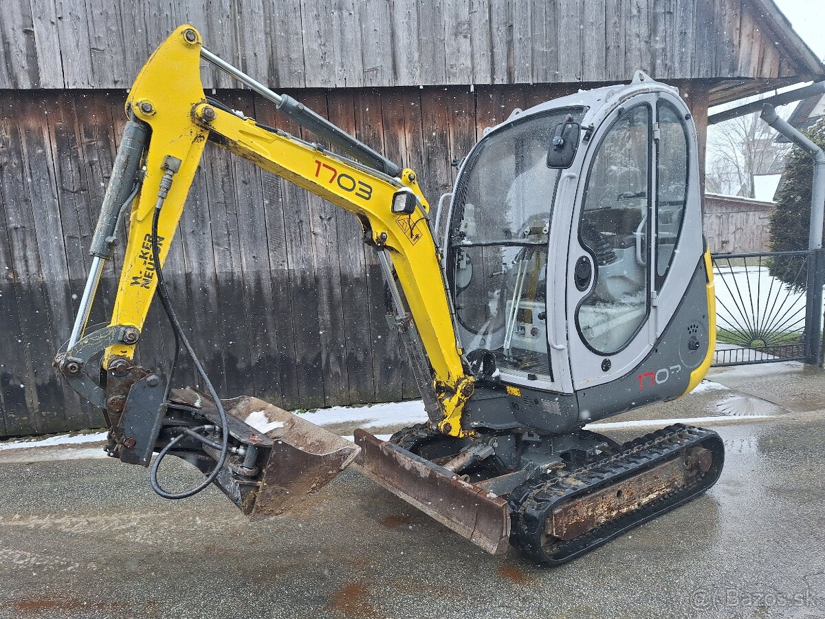 Minibager Wacker neuson 1703 - 5