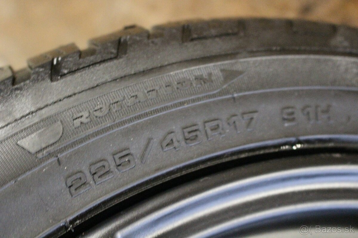 17".. 5x112 r17.....ORIGINAL....BROCK.....MATNA ČIERNA - 5