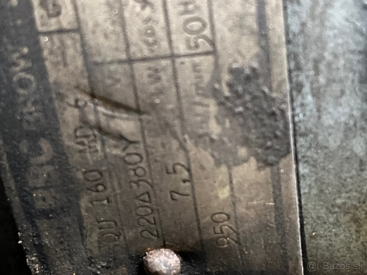 elektromotor 7,5 kw - 5