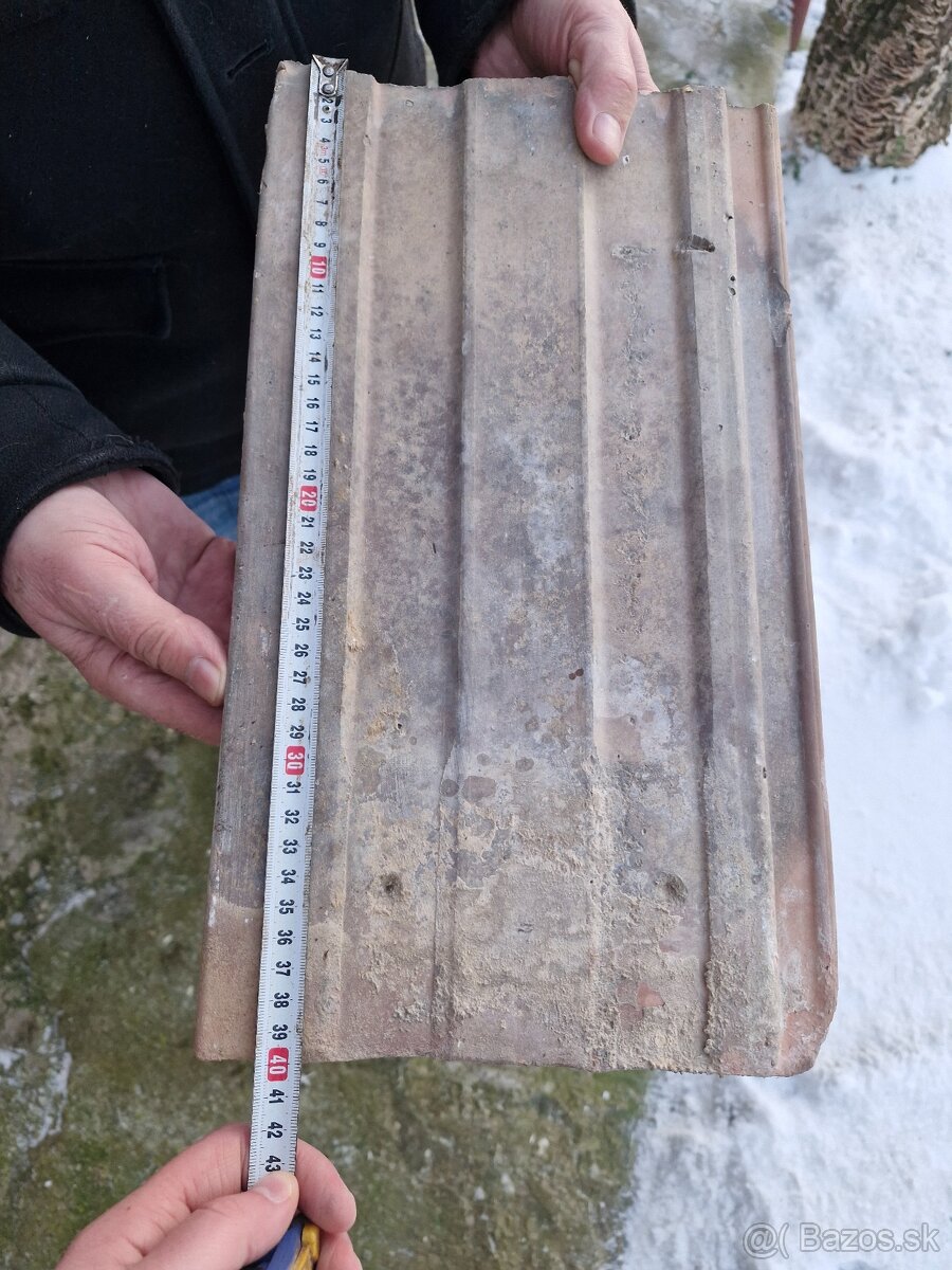 Stará palena škridla za odvoz - 5