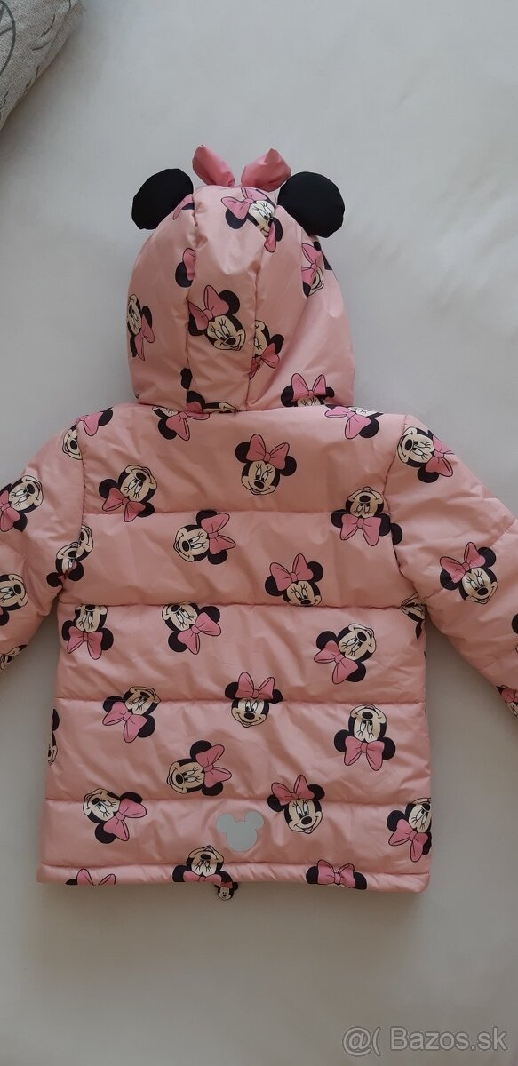 Zimušná bunda Minnie Mouse 98 / Nová - 5