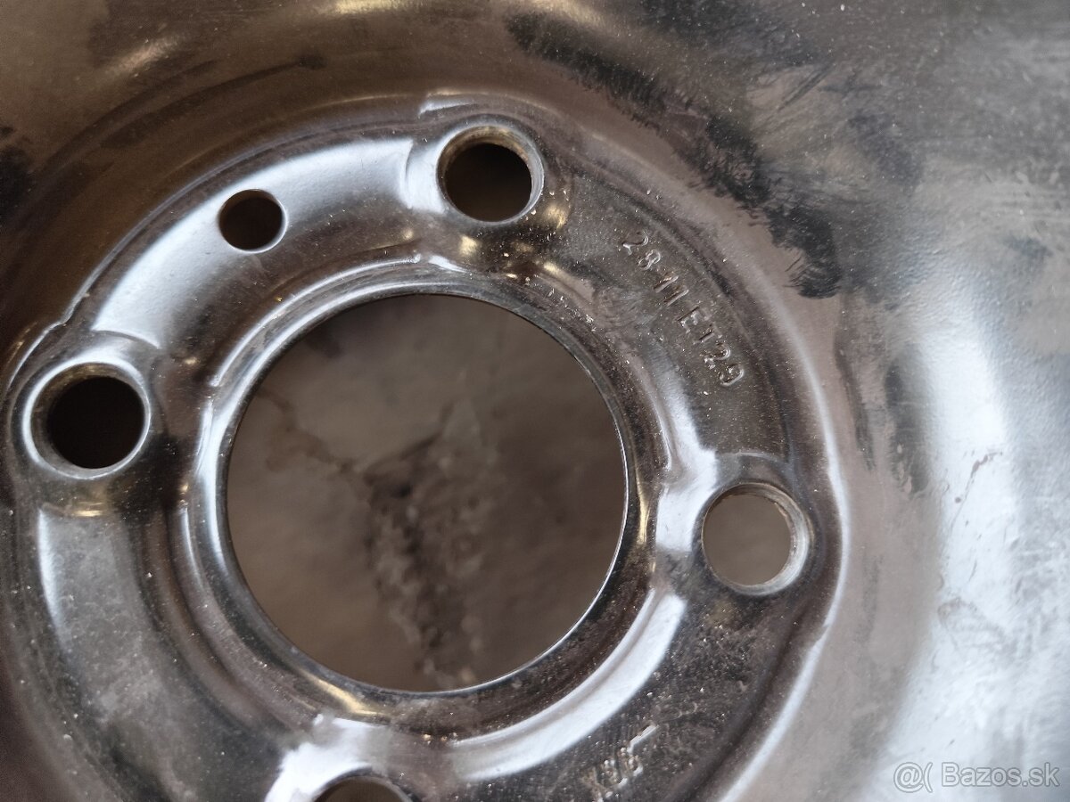 Sada renault Plechové disky+pneu 14" - 5