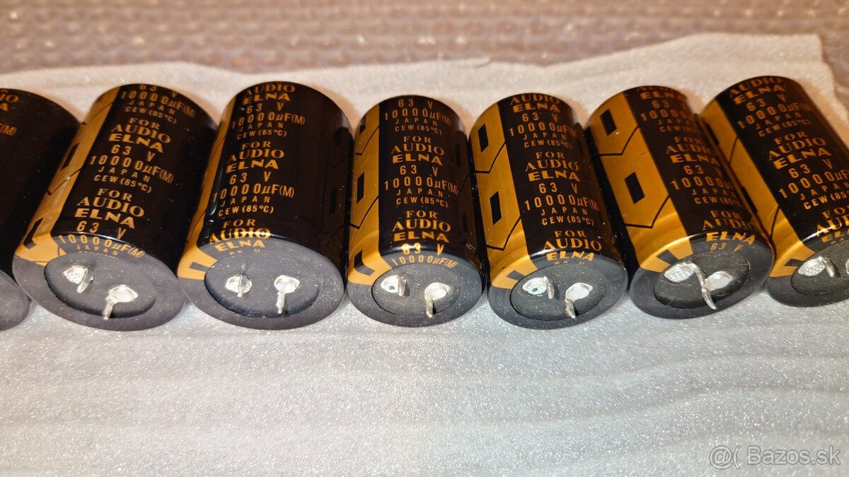 Predám japonské audio kondenzátory ELNA - 5