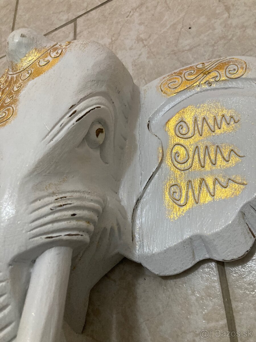 Ručne robená nástenná dekorácia z exotického dreva - 5