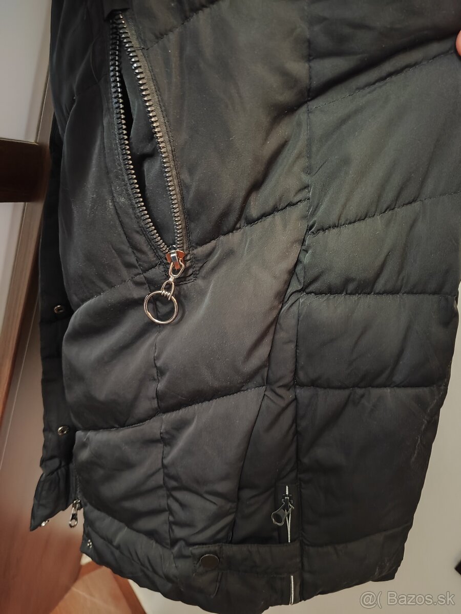 Predĺžená zimná dámska bunda/kabát - 5