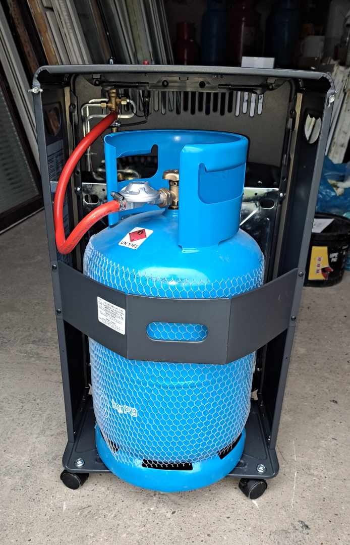 Plynový ohrievač s 10kg PB fľašou - 5