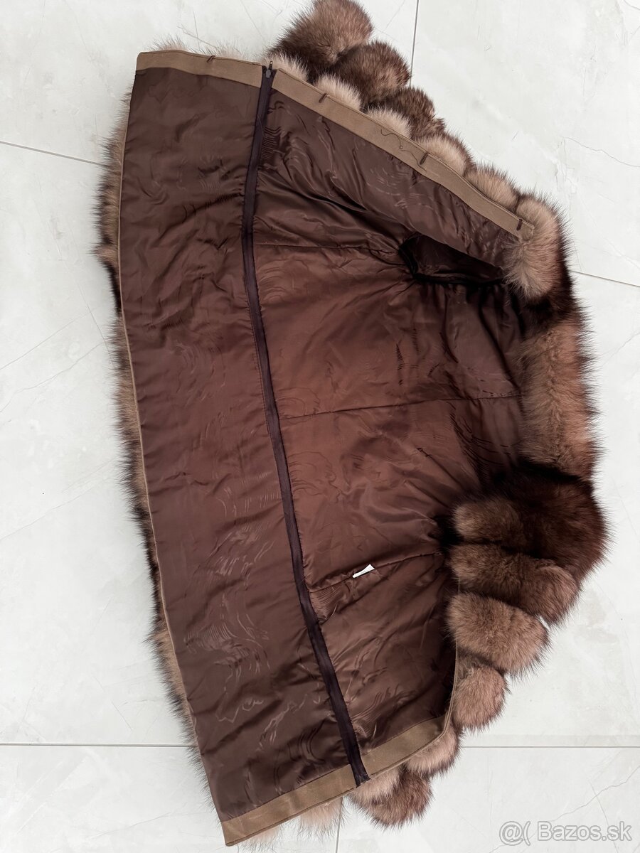 Pravy kožuch 4v1 z pravej líšky - 5