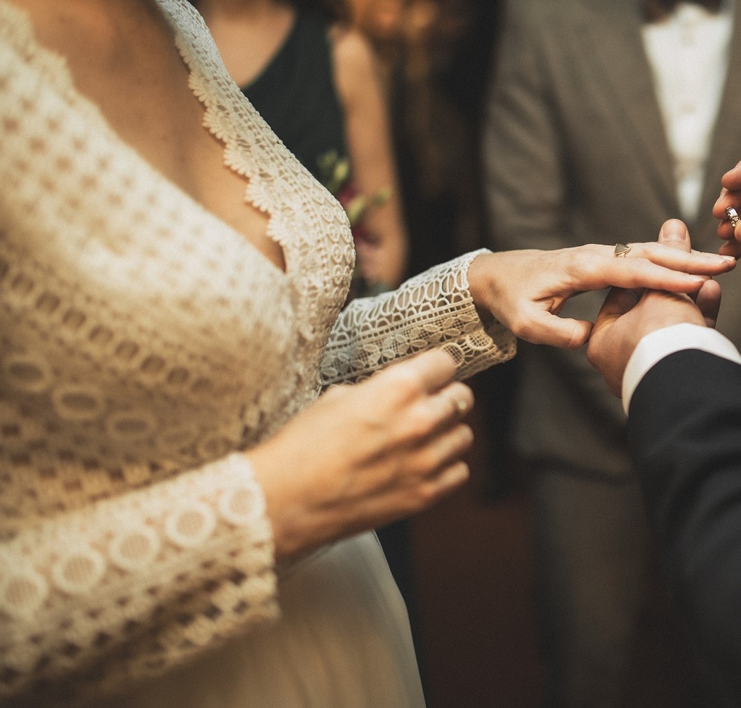 Svadobné šaty čipka a tyl - 5