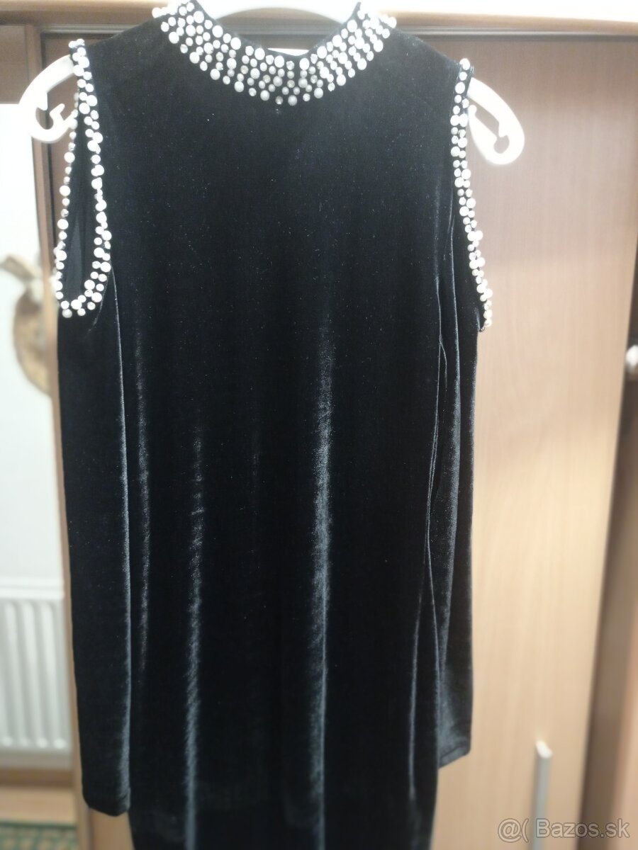 Cierne zamatove saty - 5