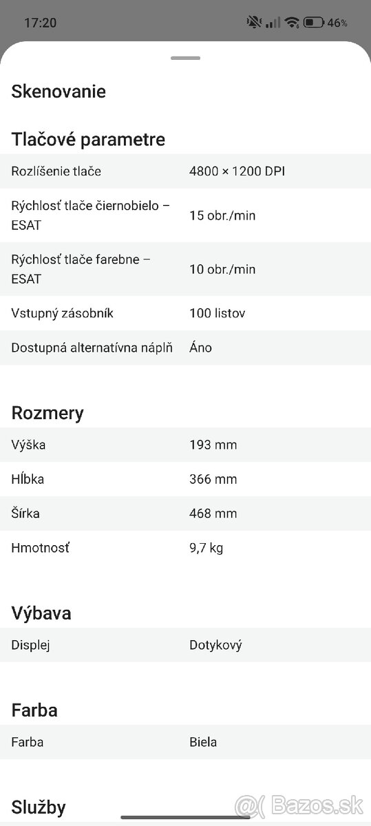 Tlačiaren CANON pixma TS9551c - 5