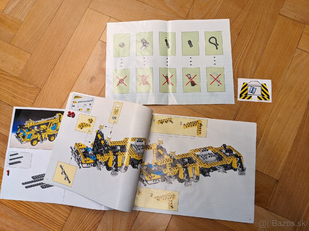 Lego Technic 8438 Pneumatic Crane Truck - 5