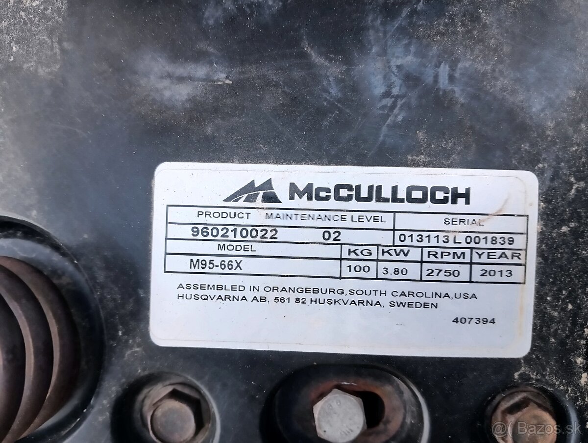 Traktor - kosačka McCulloch - 5