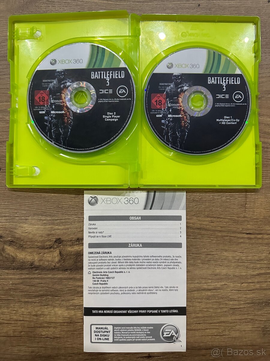 Hra XBOX 360 - Battlefield 3 CZ - 5