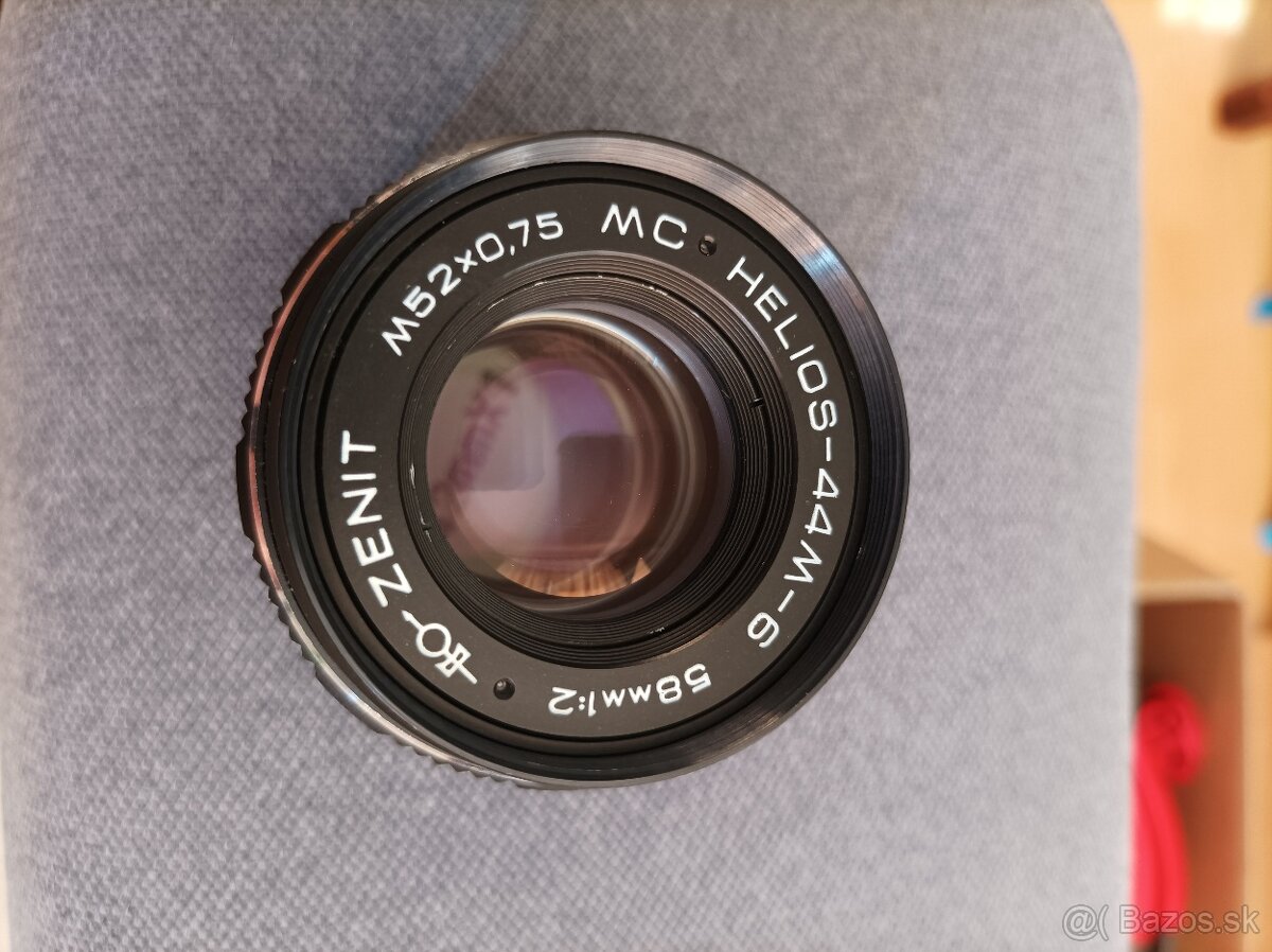 Helios 44M-6 MC 58mm f2, záv. M42 - 5