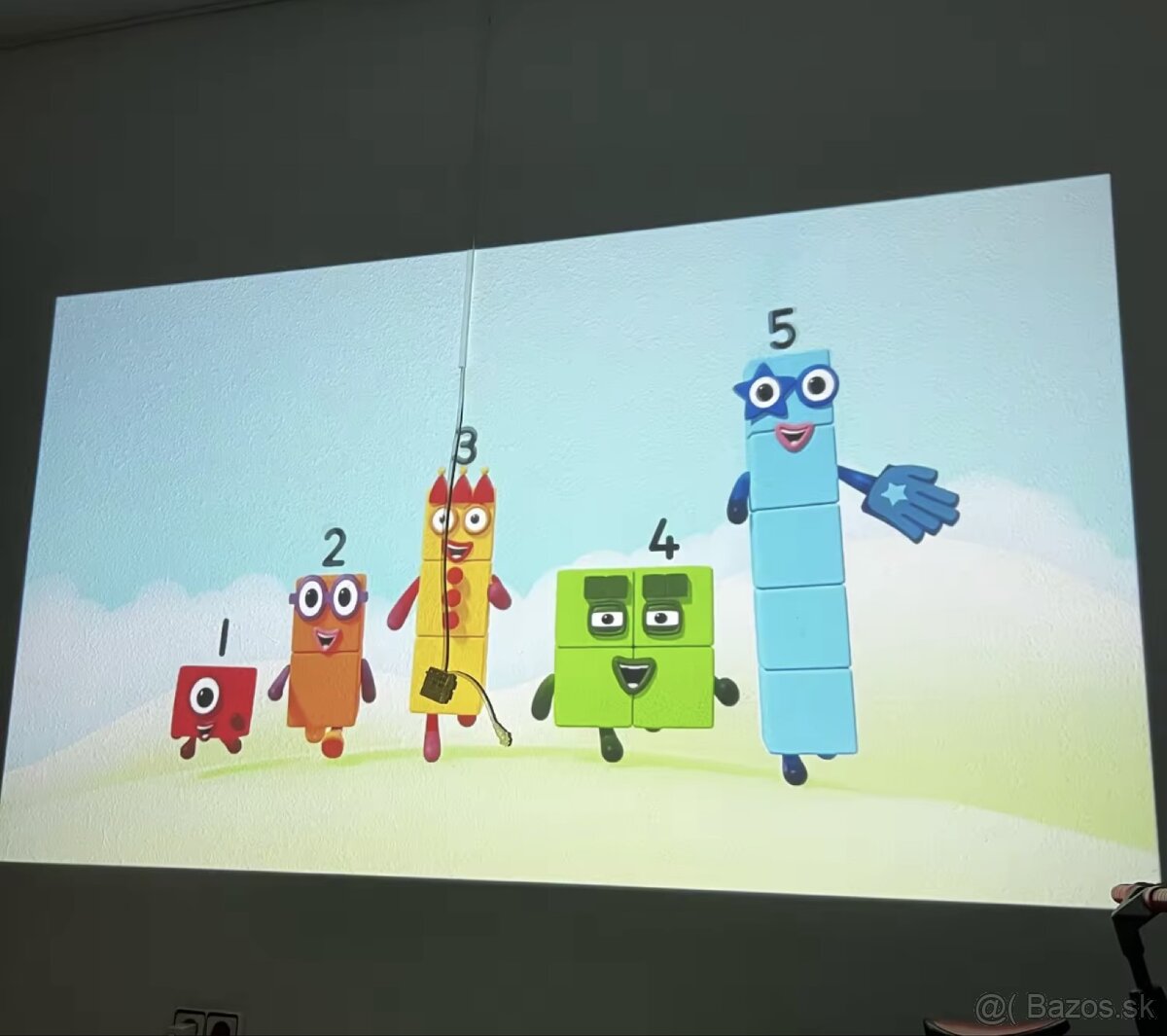 Projektor LED - Silný, Wifi, android, Bluetooth - 5