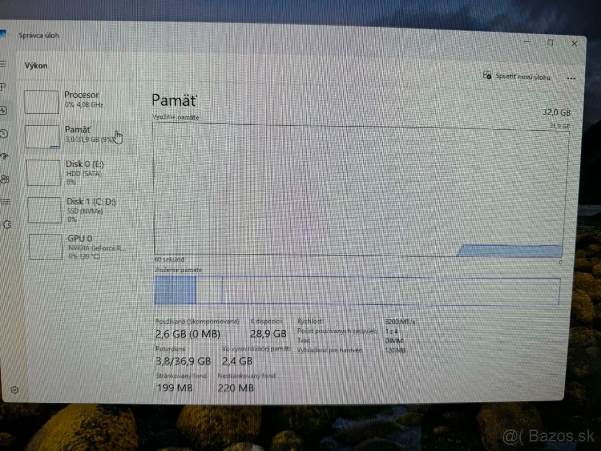 Ryzen 9 5950X, RTX 3070, 32GB - 5