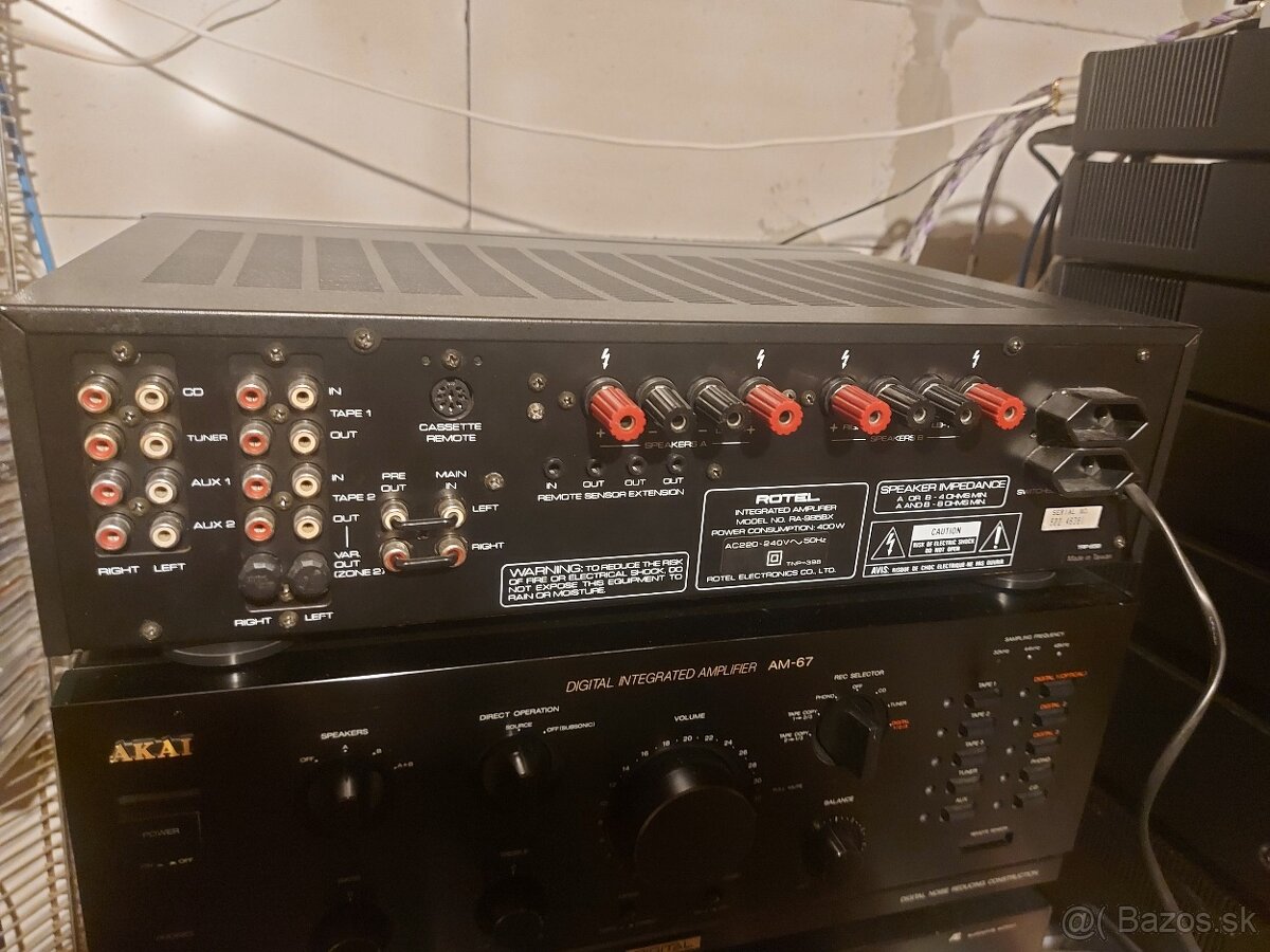 Predám stereo zosilňovač Rotel RA 985BX - 5