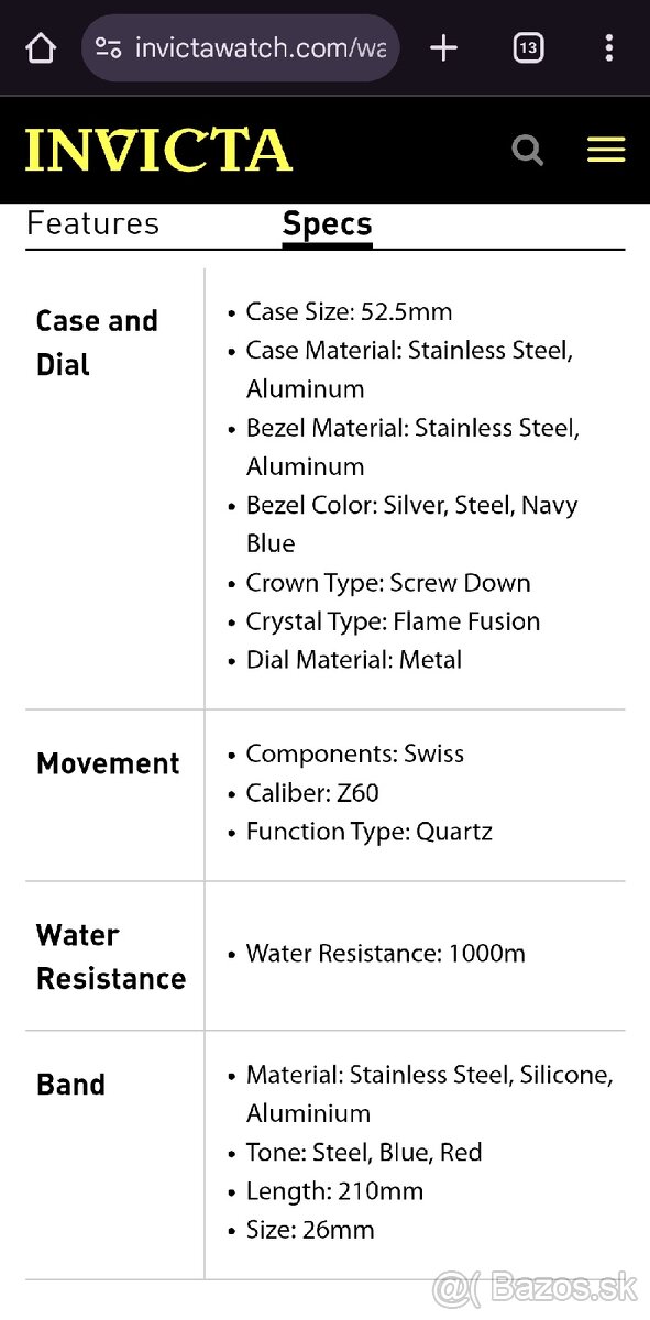 INVICTA RESERVE VENOM - 5