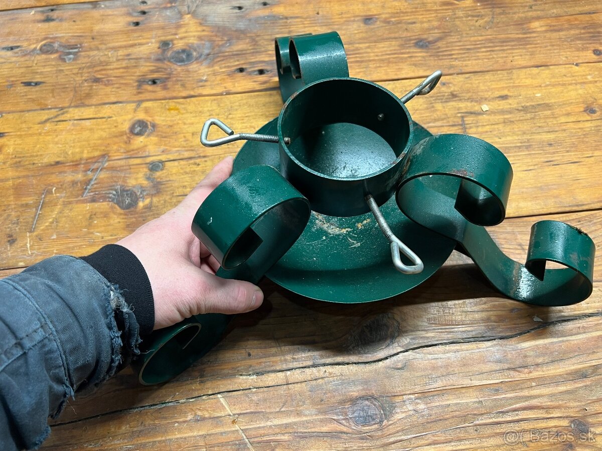 Retro stojan na Vianočný stromček. - 5