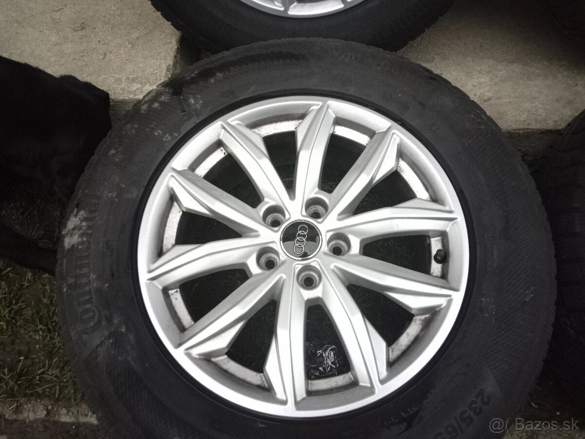 17"5x112 ET 34 Audi Q5...235/65/17 zimná sada - 5