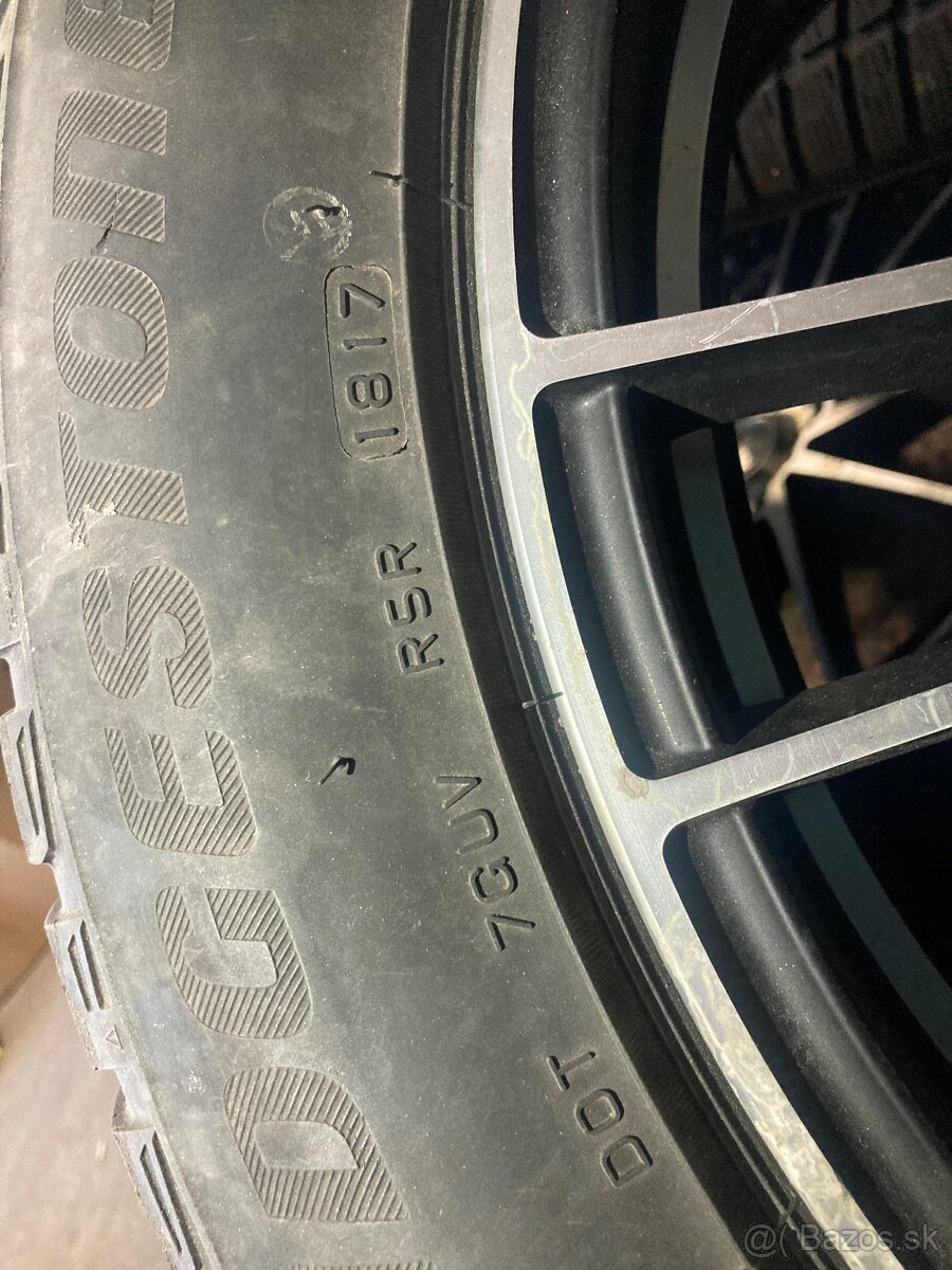 Predám peknú zimnú sadu kolies DOTZ r20 na audi Q7 - 5