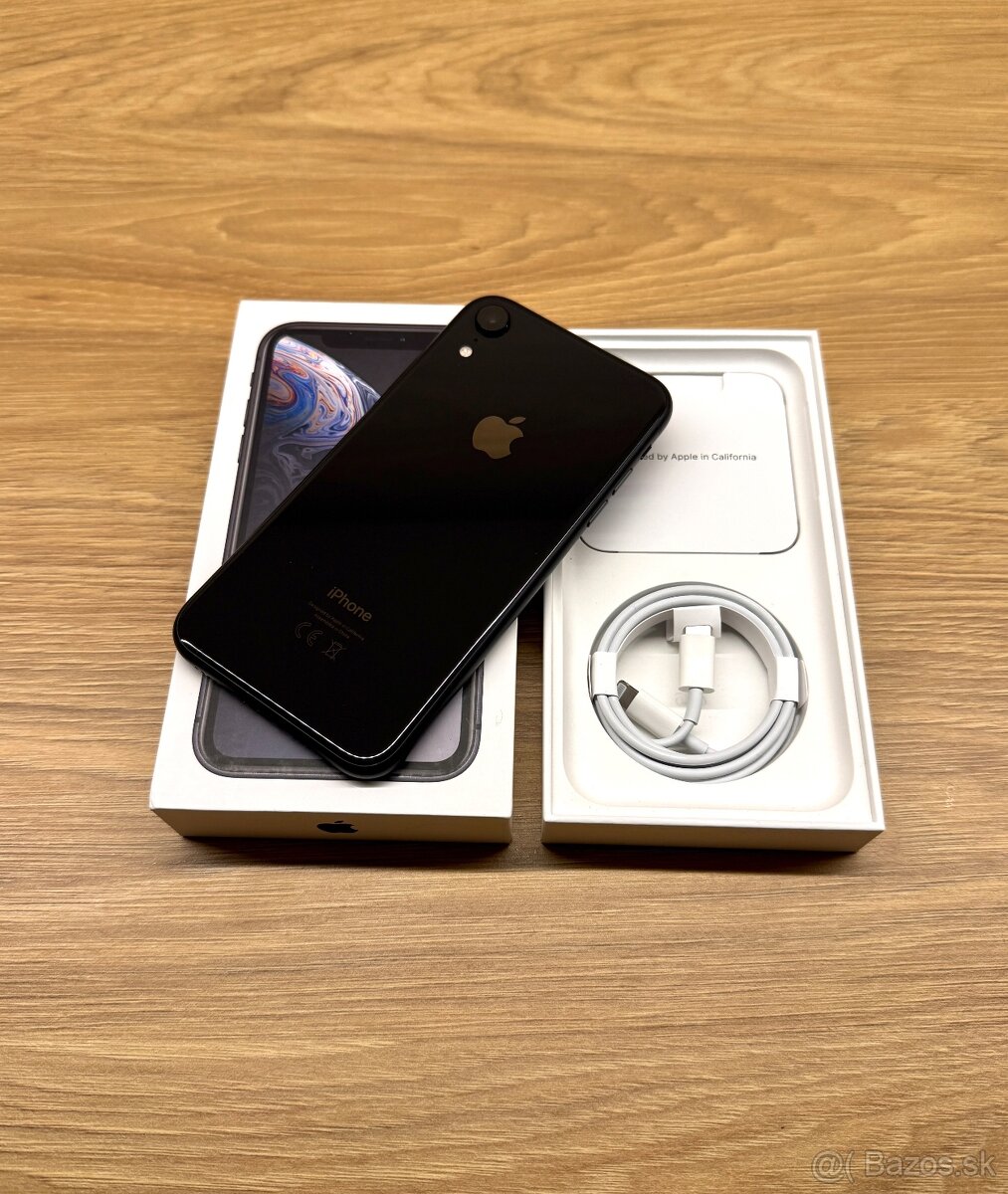 Apple iPhone XR 64GB Black - nový, nepoužitý - 5